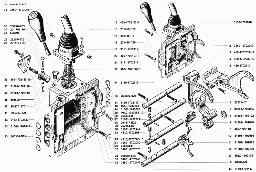 Механизм переключения передач