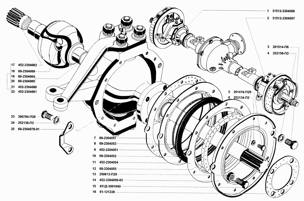 Кулаки поворотные