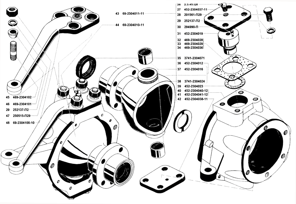 Кулаки поворотные