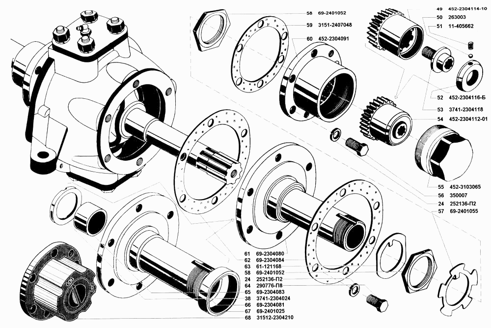 Кулаки поворотные