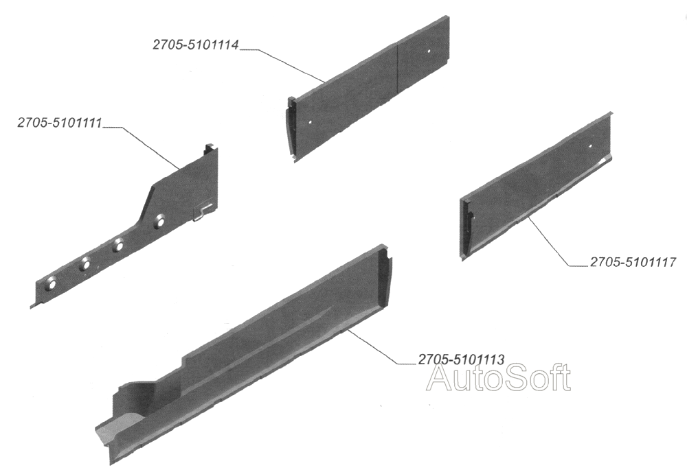 Лонжероны фургона