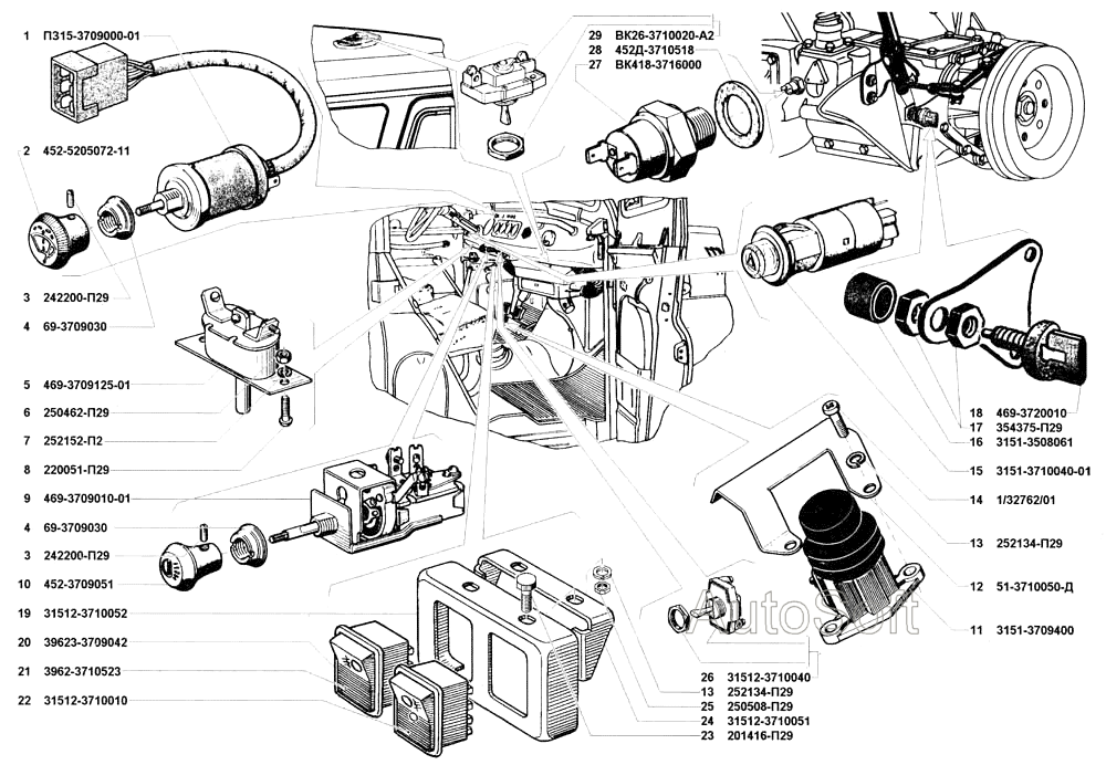 Переключатели, выключатели