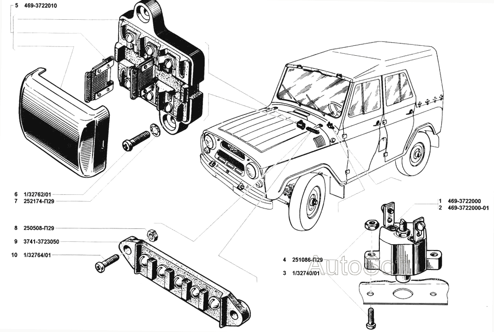 Предохранители электрических цепей и соединители электропроводов