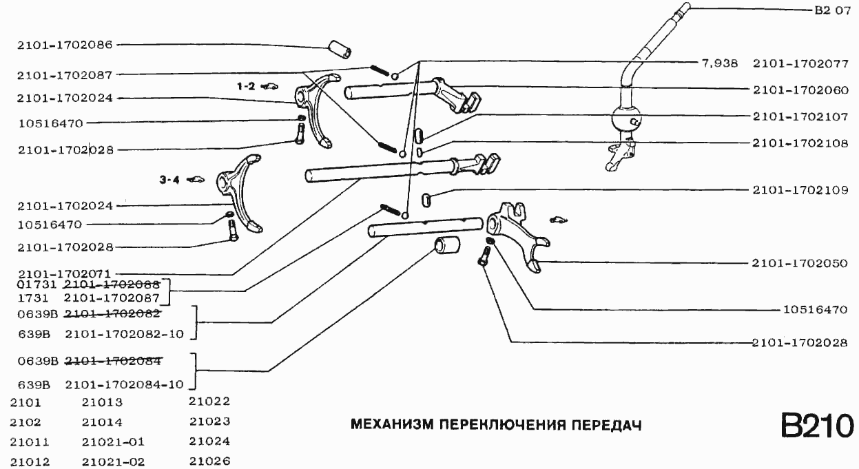 Механизм переключения передач