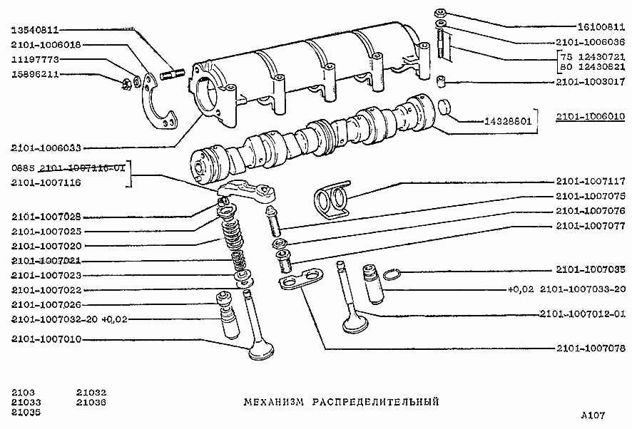 Механизм распределительный
