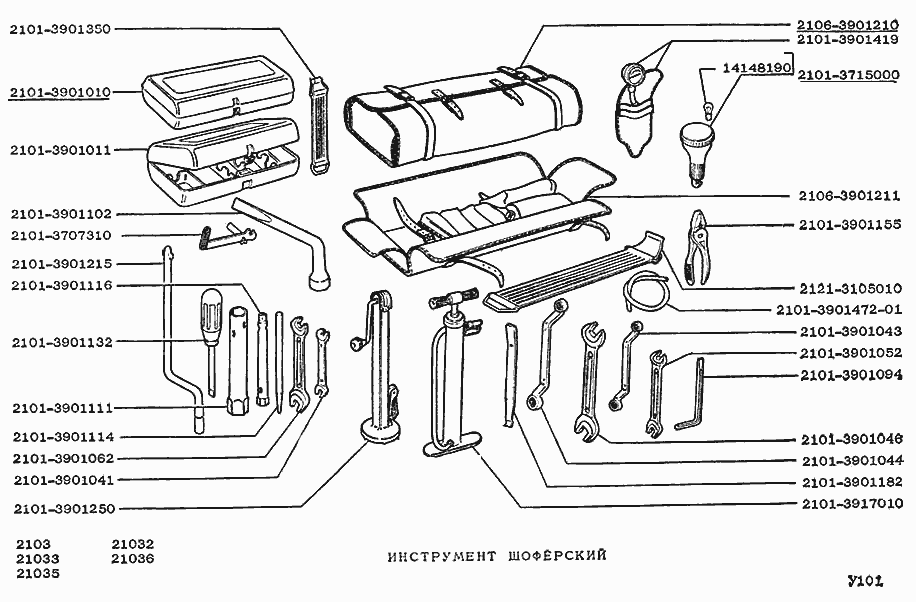 Инструмент шоферский