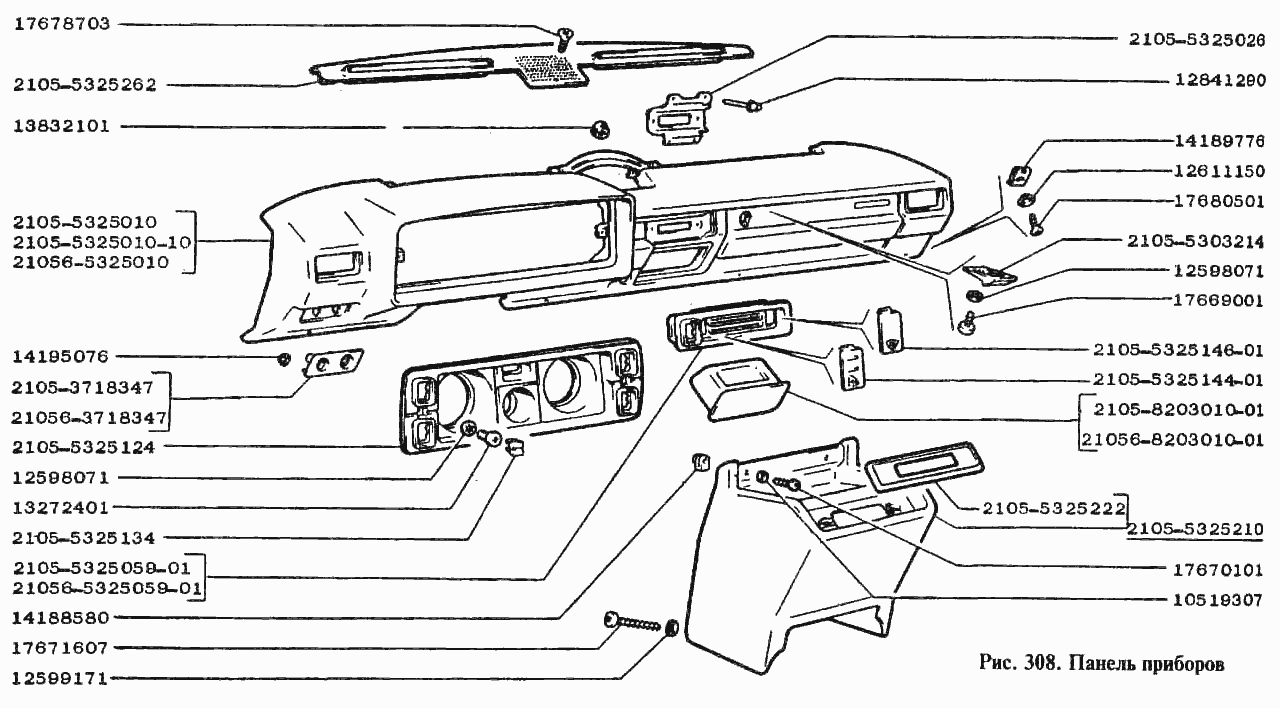 Панель приборов