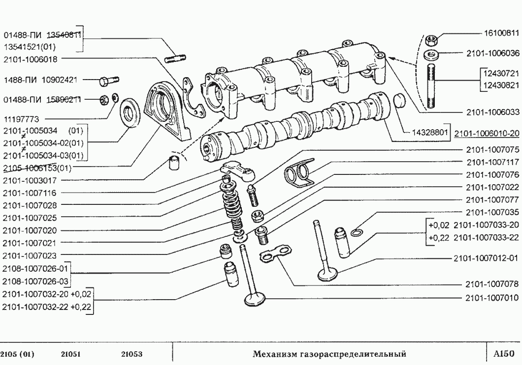 Механизм газораспределительный