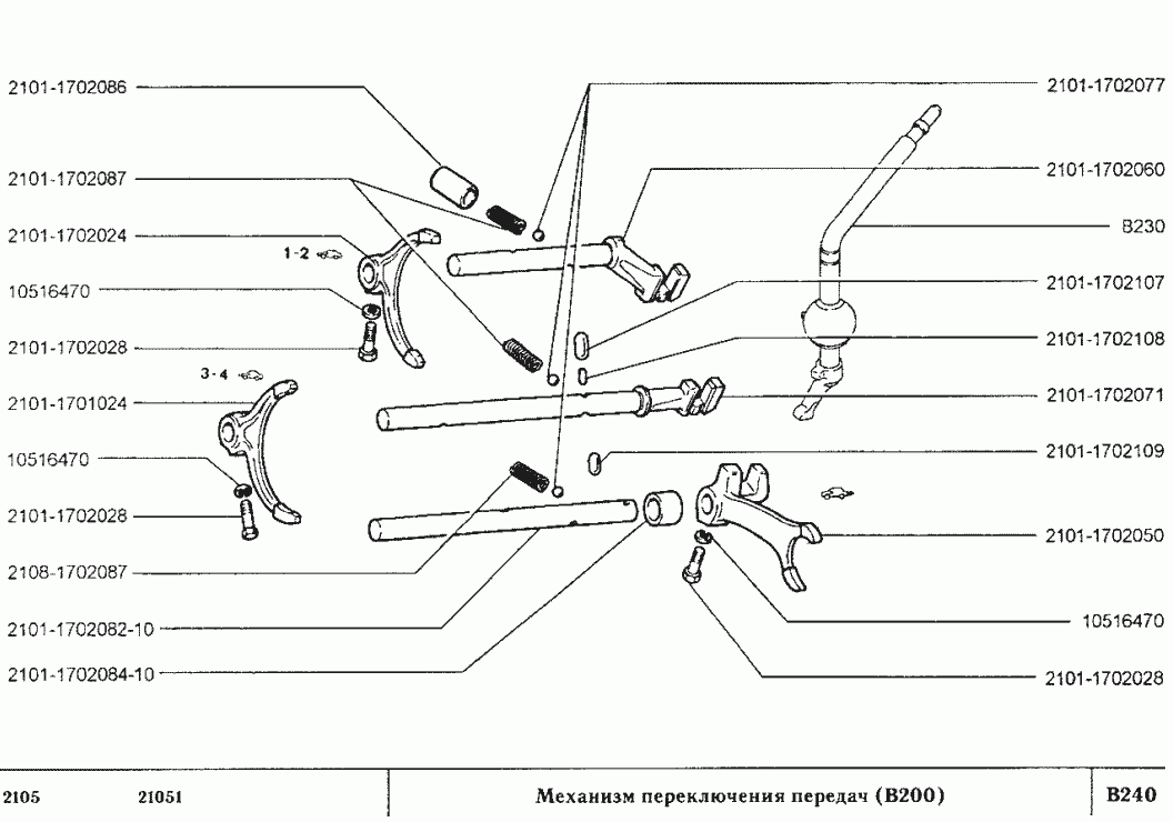 Механизм переключения передач