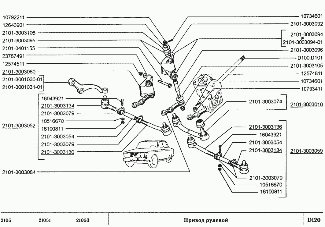 Привод рулевой