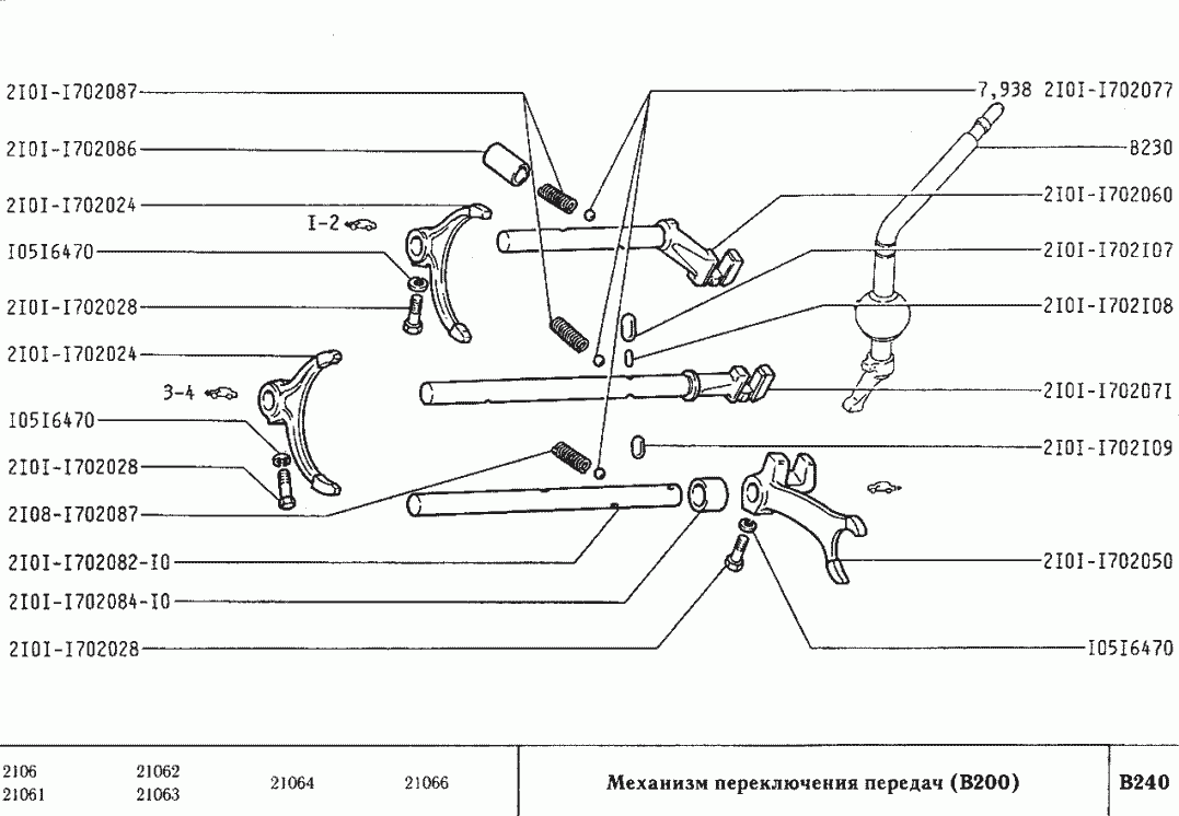 Механизм переключения передач