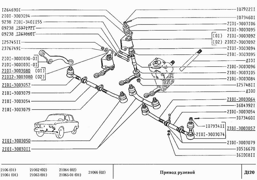Привод рулевой