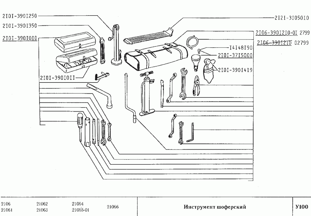 Инструмент шоферский