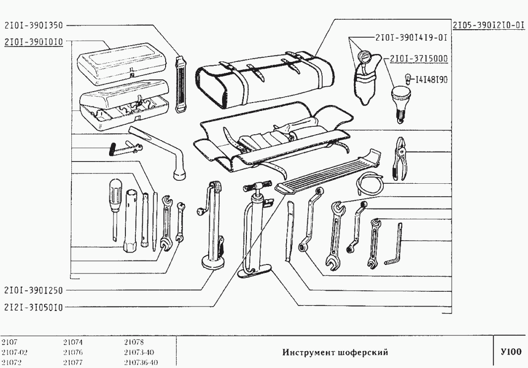 Инструмент шоферский