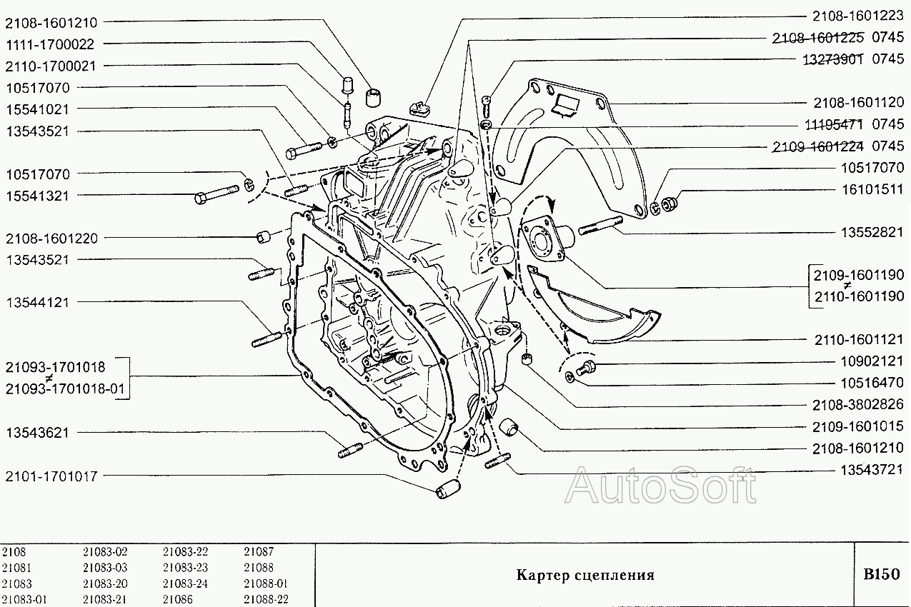 Картер сцепление