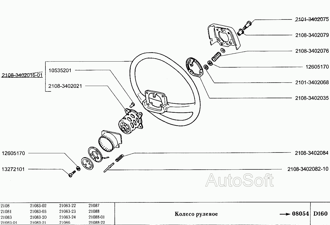 Колесо рулевое