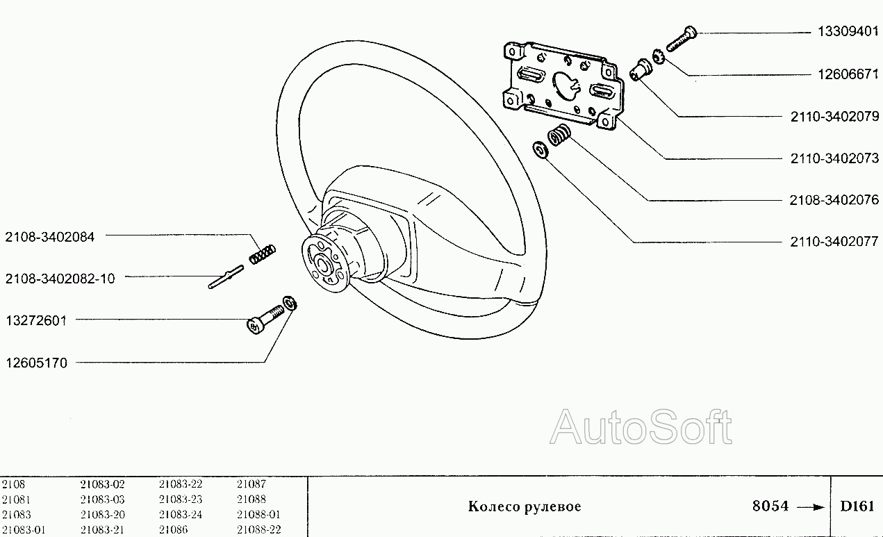 Колесо рулевое