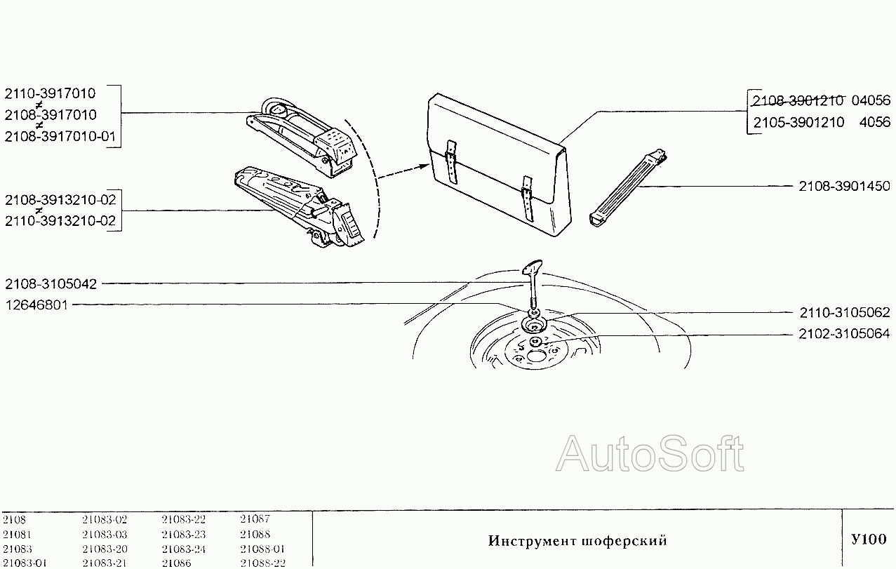 Инструмент шоферский