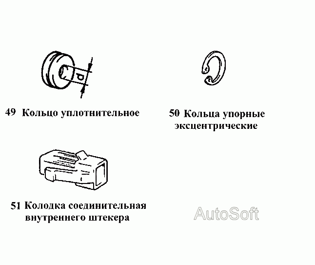 Кольца, колодка