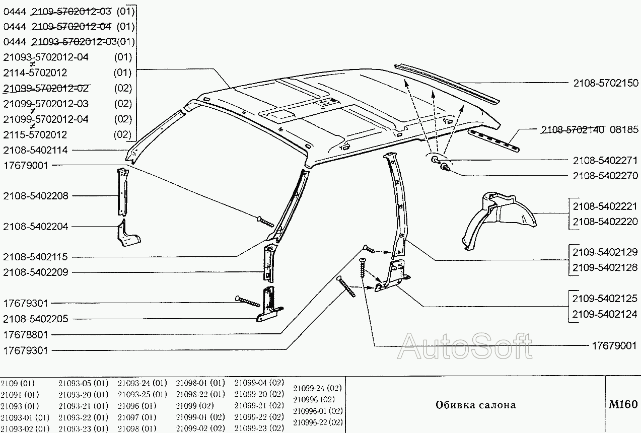 Обивка салона