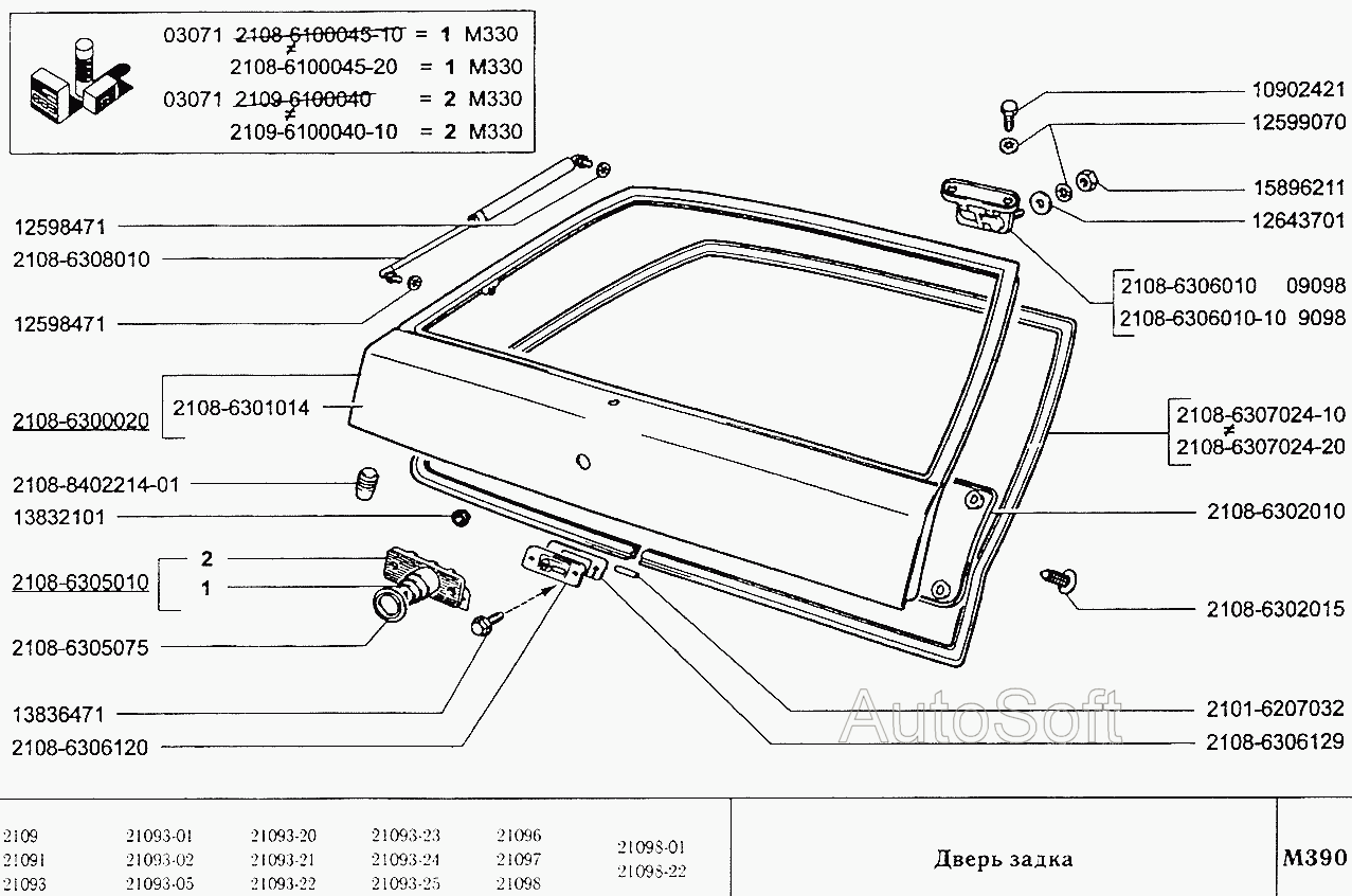 Дверь задка