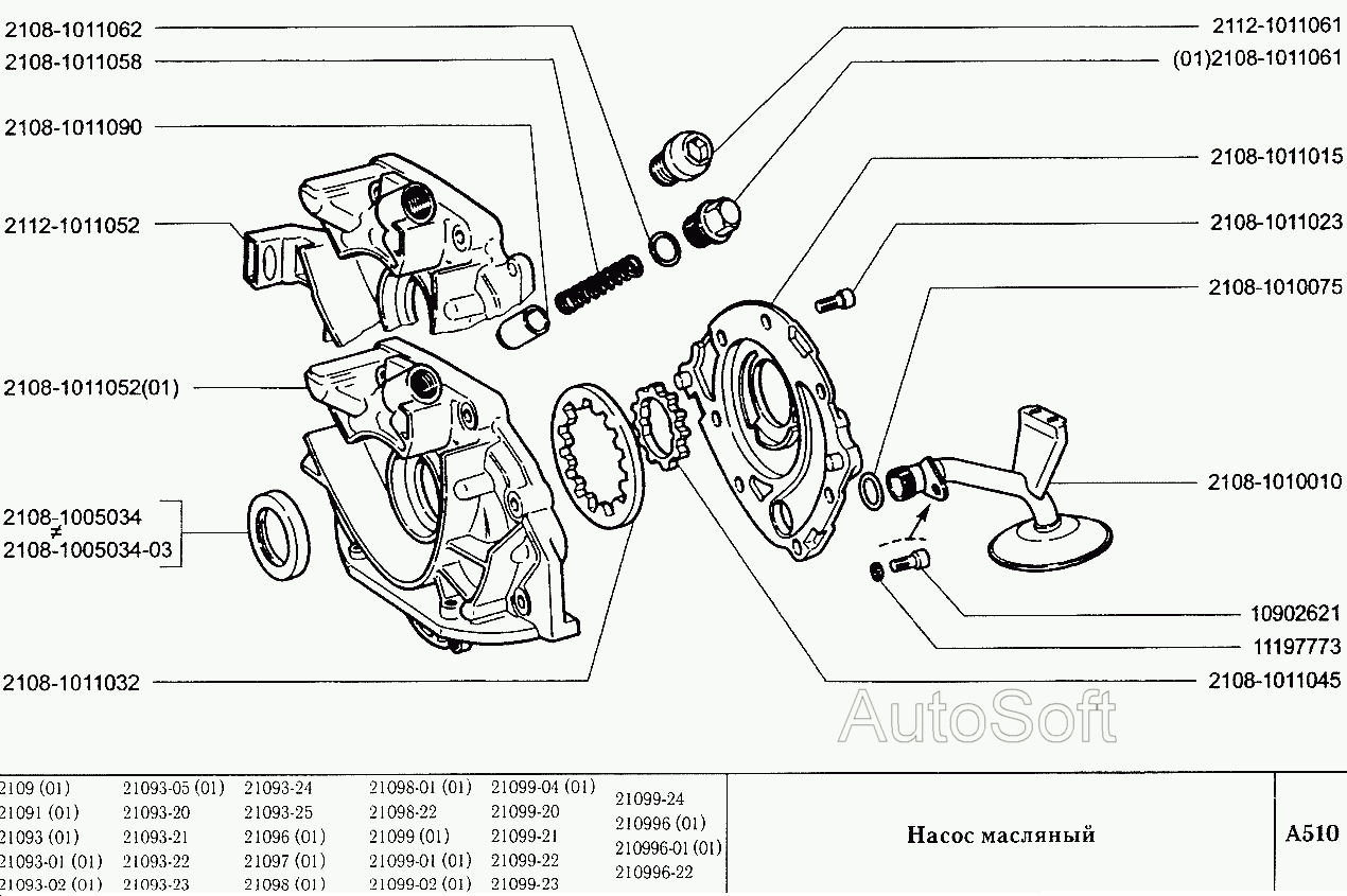 Насос масляный