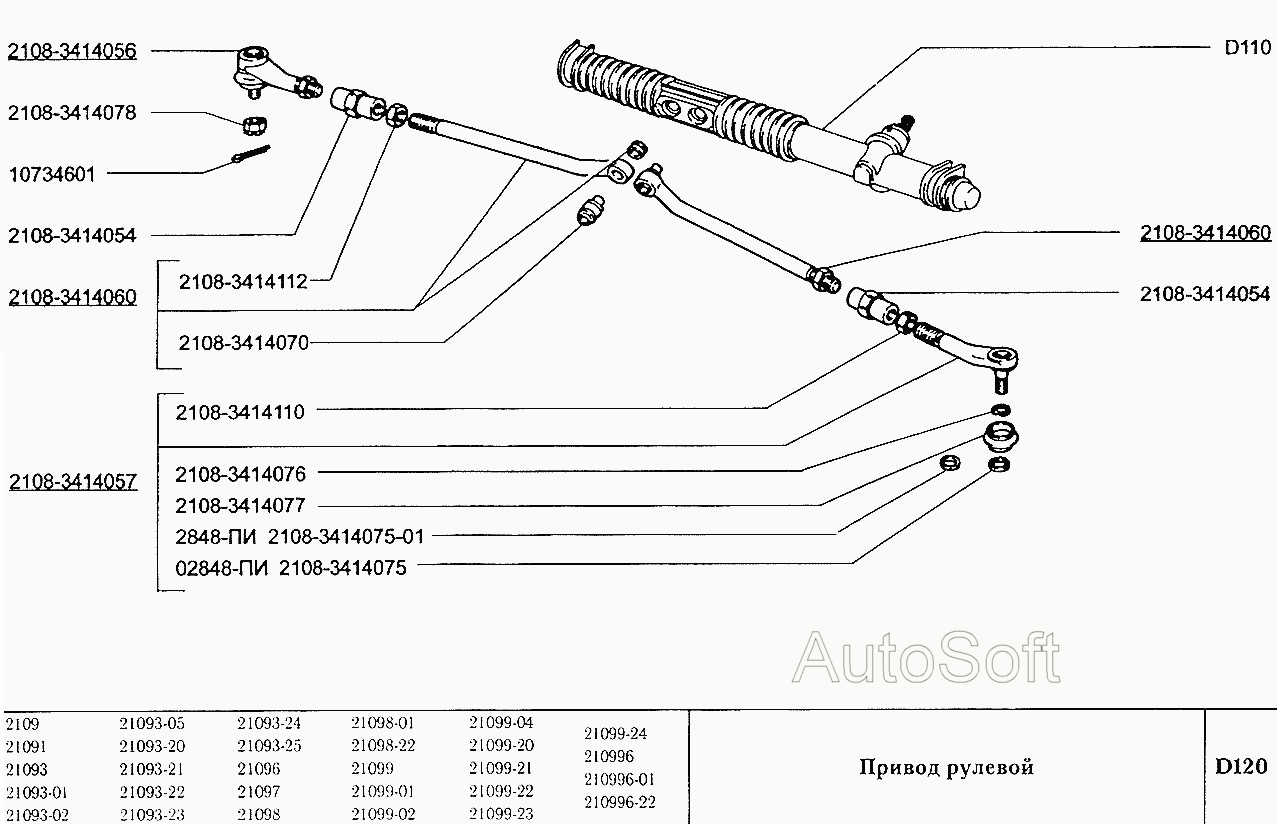 Привод рулевой