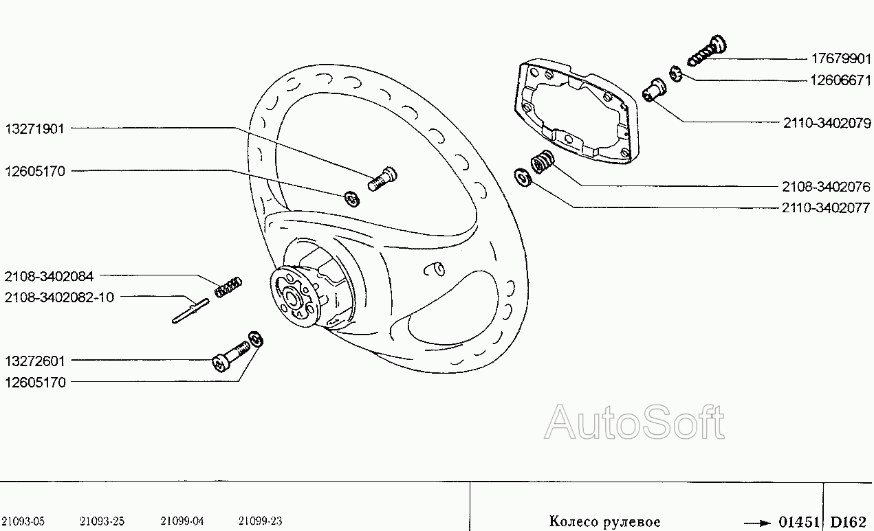 Колесо рулевое