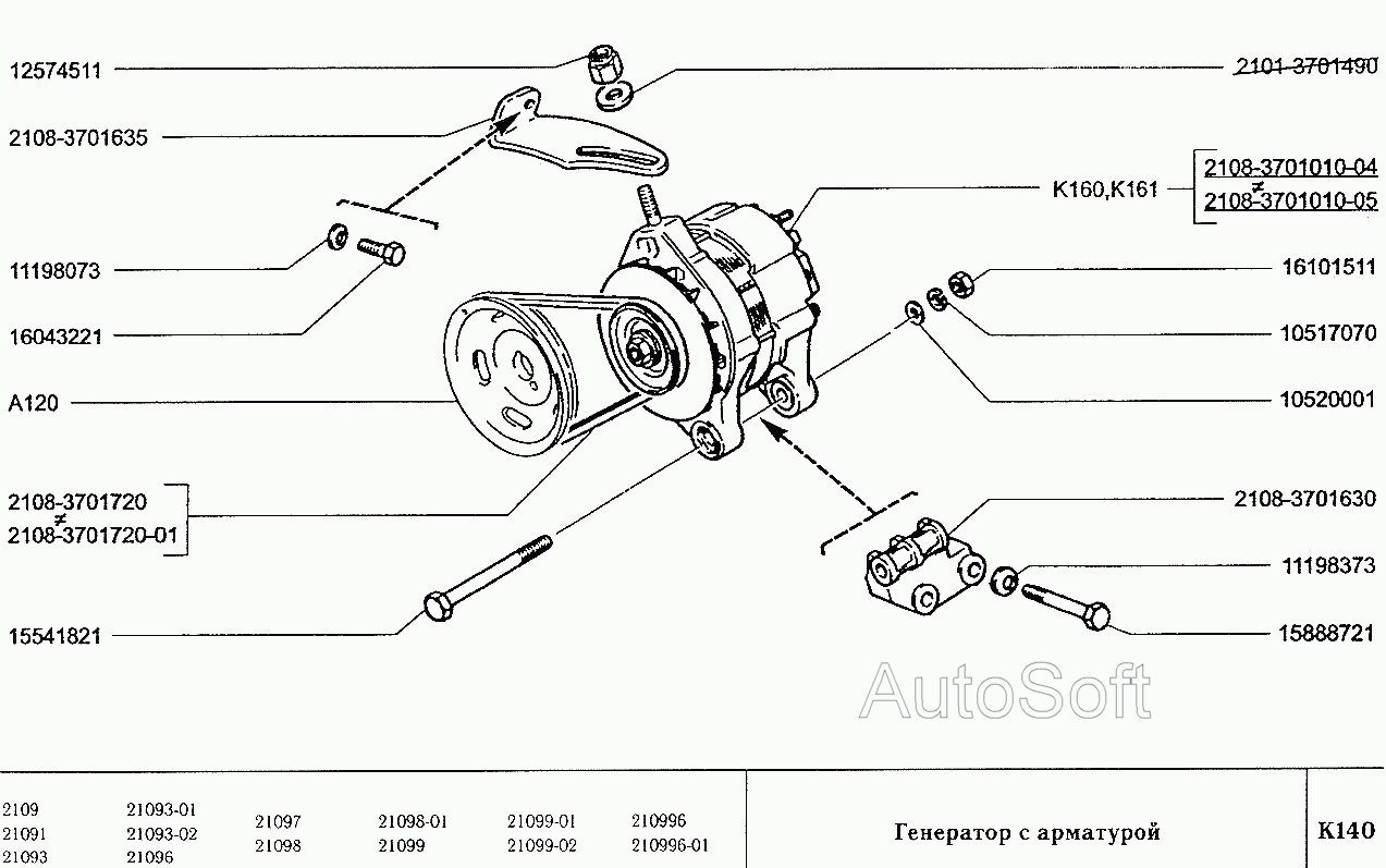 Генератор с арматурой