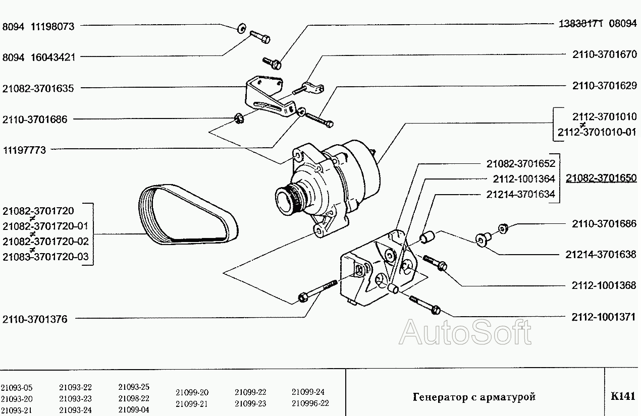 Генератор с арматурой