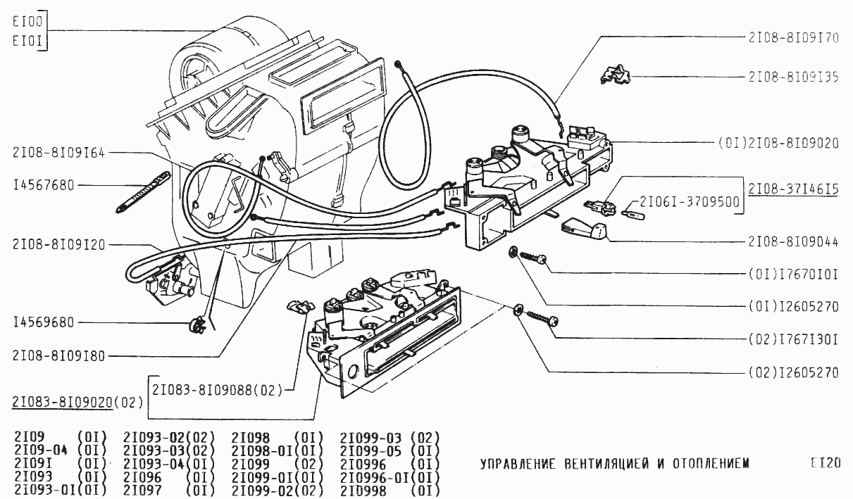 Управление вентиляцией и отоплением