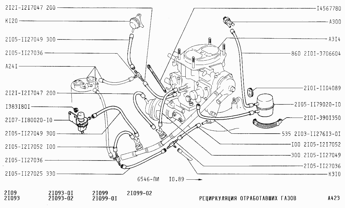 Рециркуляция отработавших газов