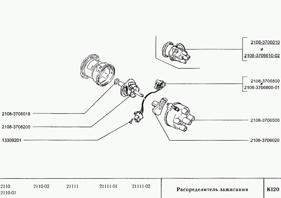 Распределитель зажигания