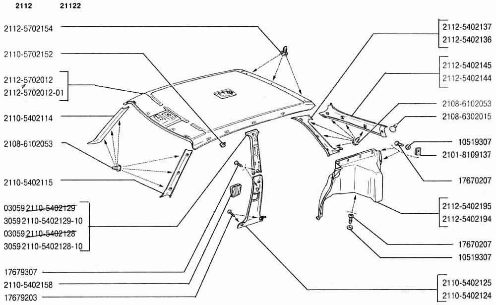 Обивка салона
