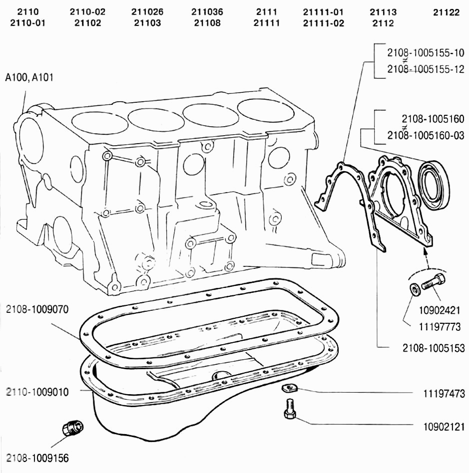 Картер масляный