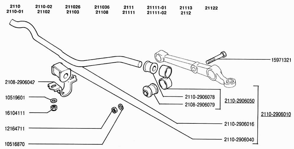 Стабилизатор поперечной устойчивости