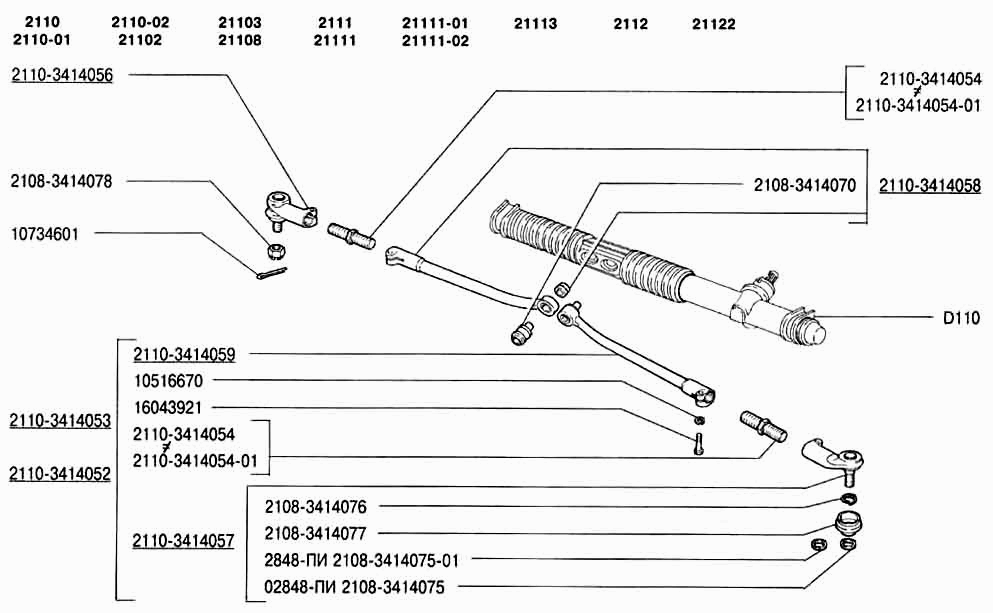Привод рулевой