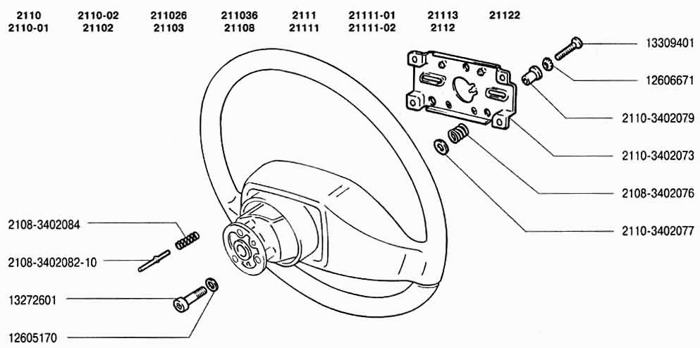 Колесо рулевое