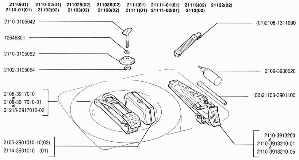 Инструмент шоферский