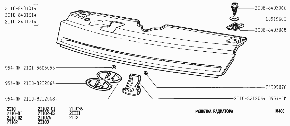 Решетка радиатора
