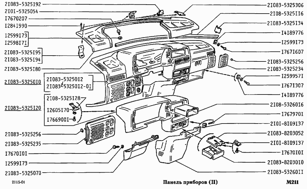 Панель приборов