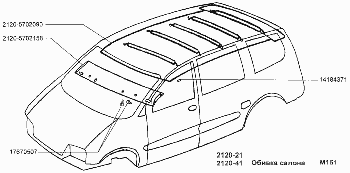 Обивка салона