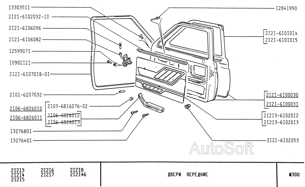 Двери передние
