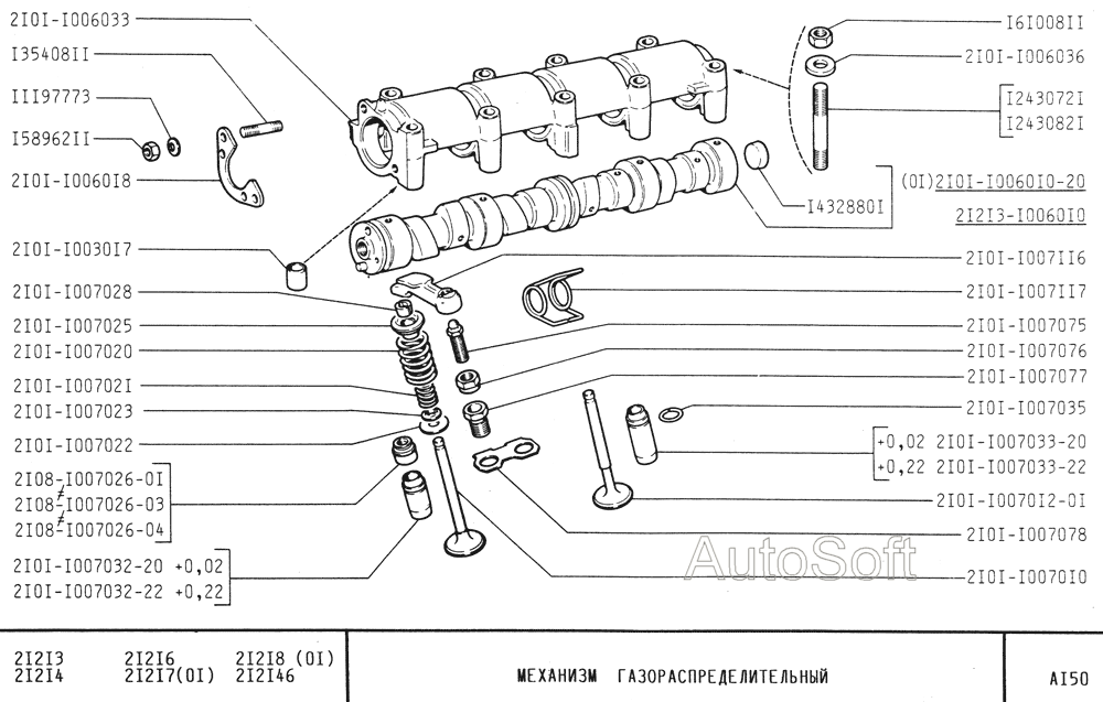 Механизм газораспределительный