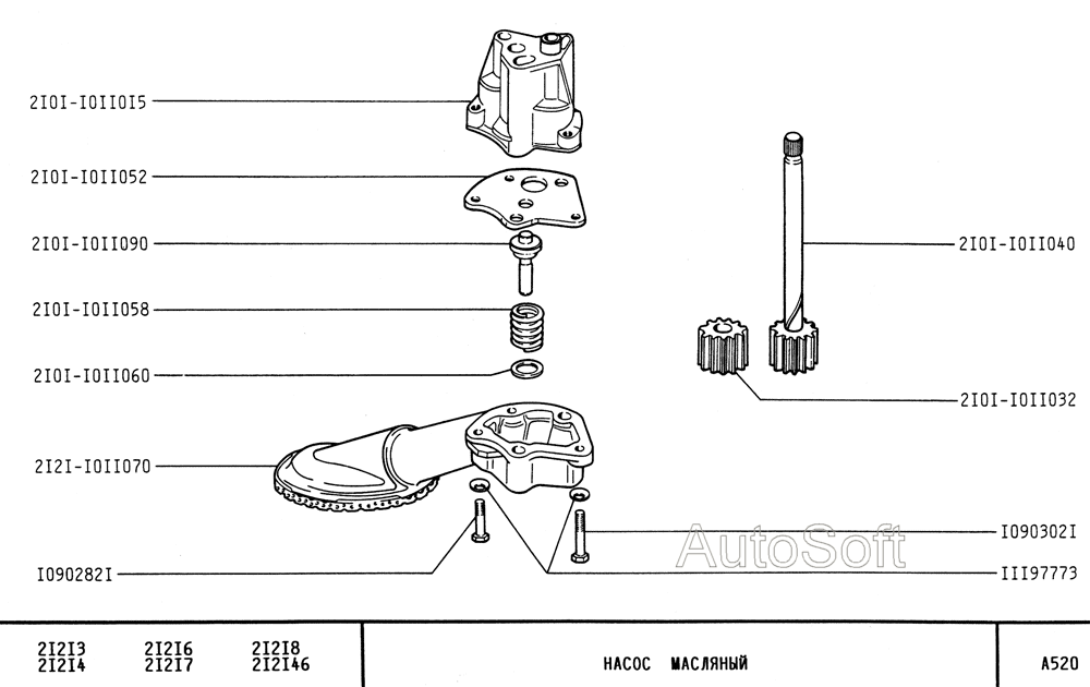Насос масляный