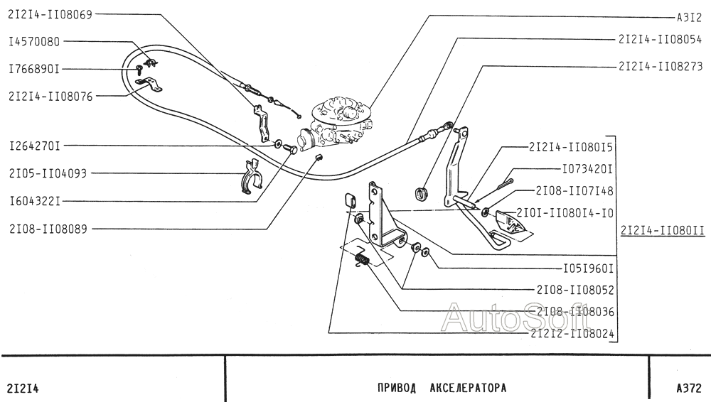 Привод акселератора