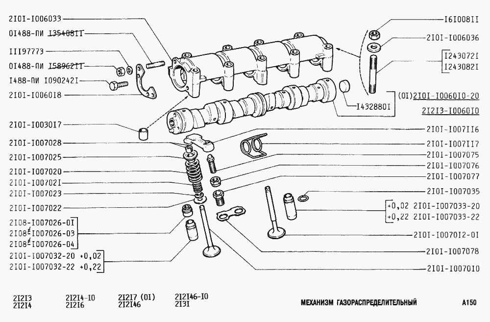 Механизм газораспределительный