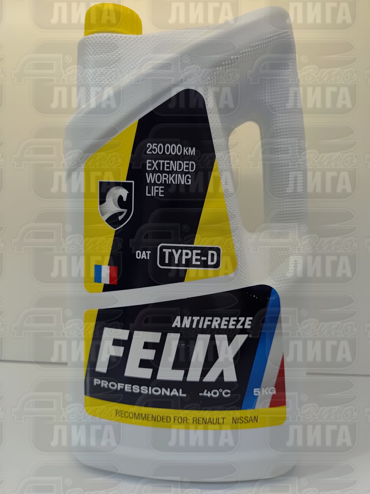 Антифриз FELIX Type D Yellow, 5 кг. 430206333