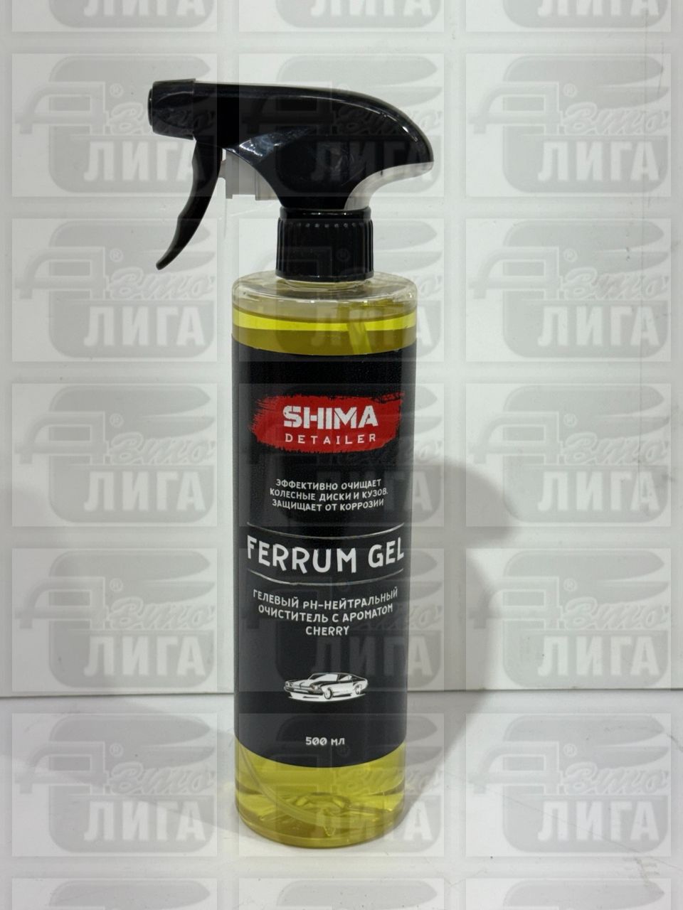 Очиститель дисков и кузова SHIMA DETAILER FERRUM GEL CHERRY 500 мл