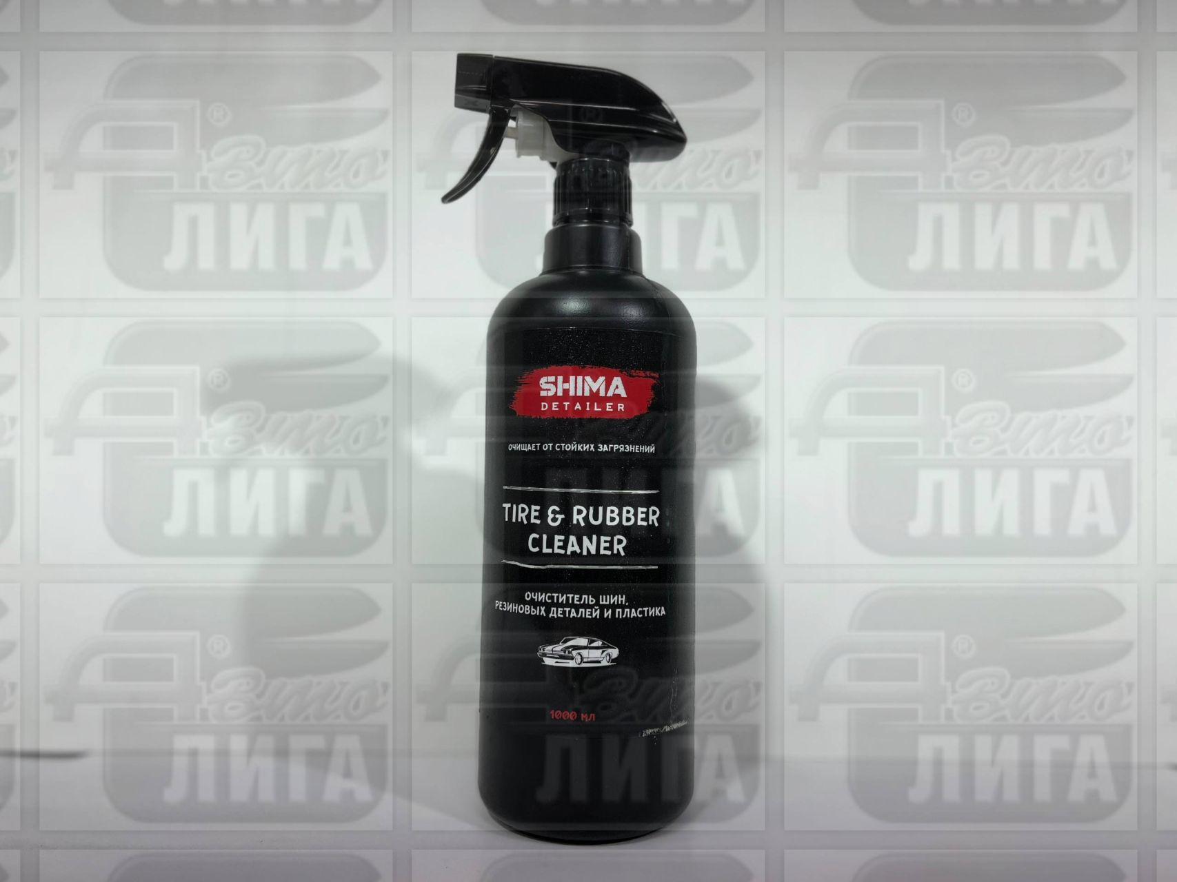Очиститель шин резиновых деталей и пластика Shima Detailer Tire and Rubber Cleaner 1л